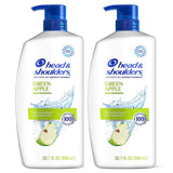 Head & Shoulders Anti-Dandruff Shampoo, Classic Clean Shampoo Twin Pack, 1% Pyrithione Zinc, Flake Control, Scalp Care, Color-Safe, Daily Use, Deep Clean, 32.1 fl oz Each