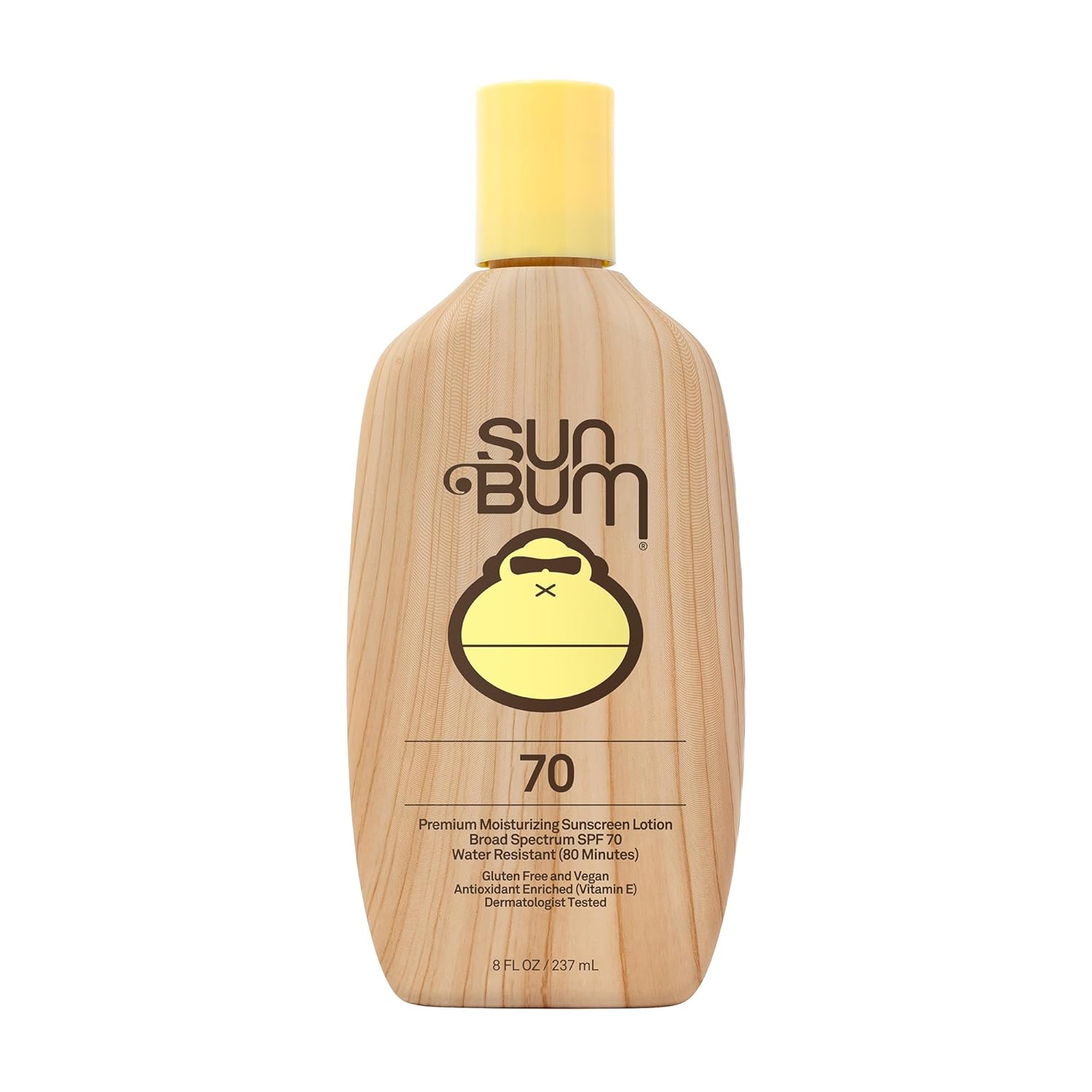 Sun Bum Original SPF 50 Sunscreen Body Lotion - Broad Moisturizing Sunscreen with Vitamin E - Hawaii 104 Act Compliant (Made without Octinoxate & Oxybenzone) - 8 oz