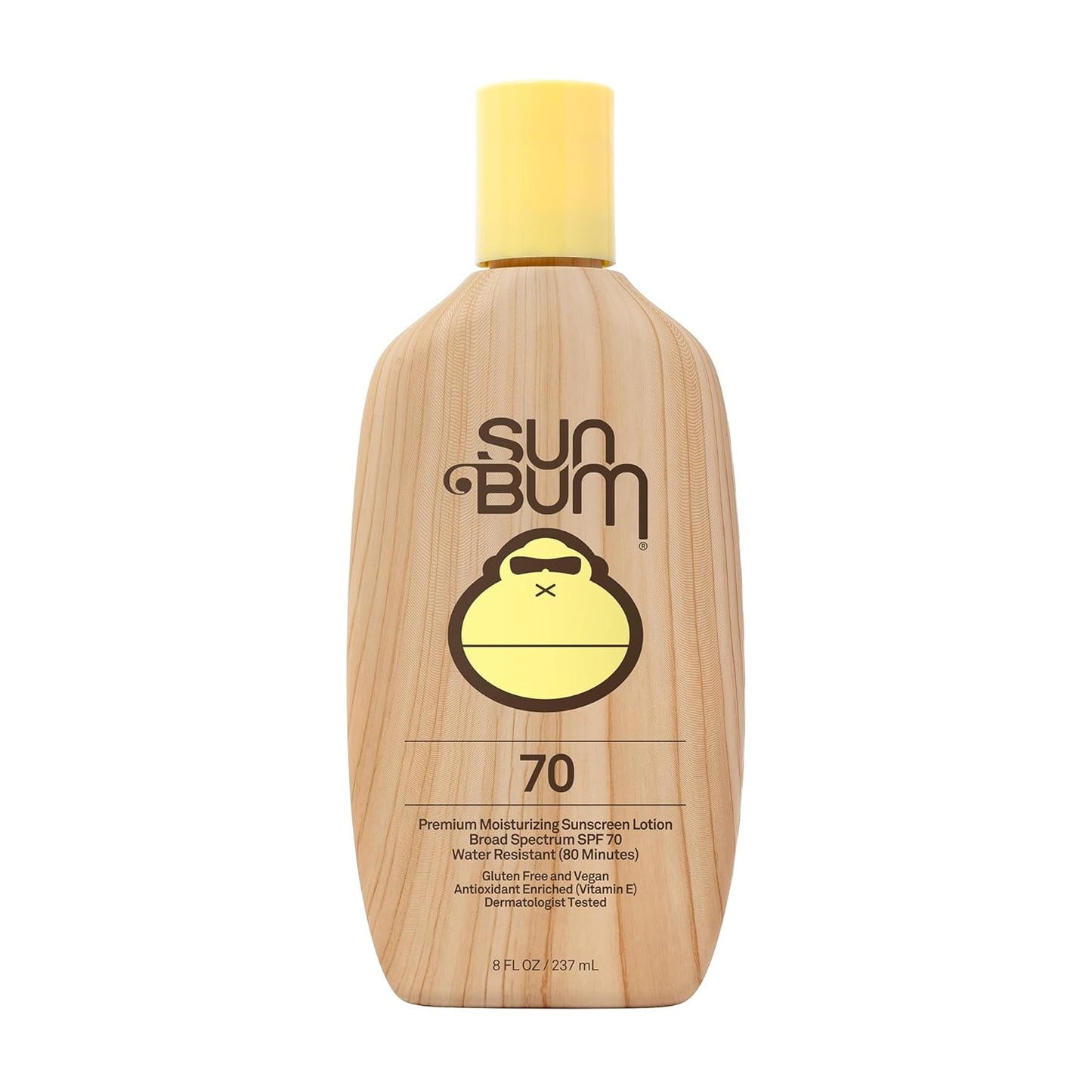 Sun Bum Original SPF 70 Sunscreen Body Lotion - Broad  Moisturizing Sunscreen with Vitamin E - Hawaii 104 Act Compliant (Made without Octinoxate & Oxybenzone) - Travel Size - 3 oz