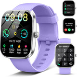 Smart Watch(Answer/Make Call), 1.91" Smartwatch for Men Women,2025 Fitness Watch with 110+ Sport Modes, Fitness Activity Tracke with Pedometer/Sleep Monitor/Heart Rate/IP68 Waterproof,for Android iOS