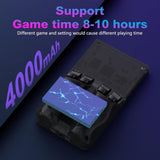 R36MAX Retro Handheld Game Console, 4.0 Inch 720x720 IPS Screen, Built-in 18,000+ Classic Game, Portable Hand Held Open Source Linux System, 4000mAh Battery Retro Gaming Console(Black 64GB)