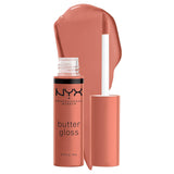 PROFESSIONAL MAKEUP Butter Gloss, Non-Sticky Lip Gloss - Sugar Glass ,Clear