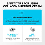 SimplyVital Collagen, Retinol & Hyaluronic Acid Cream - Anti-Aging Face Moisturizer for Face, Firming Skin Care Neck & Décolleté - Made in USA, Daily Moisturizer Face Cream Day & Night - 1.7 fl.oz.