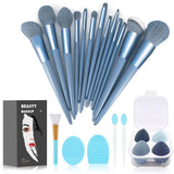 Makeup Brushes 22 Pcs Makeup Kit,Foundation Brush Eyeshadow Brush Make up Brushes Set (Green, 22 Piece Set)