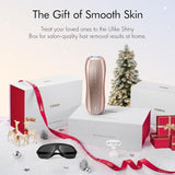 Ulike Hair Removal Air 10 IPL Holiday Gift for Women and Men, 65°F Ice-Cooling Contact, Dual Lights, Skin Sensor & USHR Mode* for Nearly Painless, Effective & Long-Lasting Hair Removal from Home
