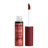 PROFESSIONAL MAKEUP Butter Gloss, Non-Sticky Lip Gloss - Sugar Glass ,Clear