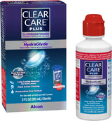 Clear Care Plus Cleaning Solution with Lens Case, Twin Pack, Multi, 12 Oz, Pack of 2
