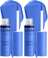 PROFESSIONAL MAKEUP Butter Gloss, Non-Sticky Lip Gloss - Sugar Glass ,Clear