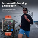 Bip 6 Smart Watch 46mm, 14 Day Battery, 1.97" AMOLED Display, GPS & Free Maps, AI, Bluetooth Call & Text, Health, Fitness & Sleep Tracker, 140+ Workout Modes, 5 ATM Water-Resistance, Black