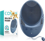 COSLUS Facial Cleansing Brush Face Scrubber: Portable Silicone Waterproof Rechargeable Face Wash Brush, 5 Cleansing Modes, Electric Deep Cleaning for Men & Women, Removing Blackhead, Exfoliating