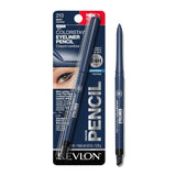 Revlon ColorStay Pencil Waterproof Eyeliner, Smudge-Proof, Eye Makeup with Built-In Sharpener, Stocking Stuffer for Women, 201 Black, 2 pack