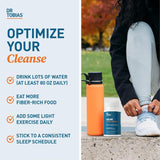 Dr. Tobias Colon 14 Day Cleanse, Advanced Gut Cleanse Detox for Women & Men with Cascara Sagrada, Psyllium Husk, Senna Leaf & Probiotics, Non-GMO Colon Cleanse, 1 Bottle of 28 Capsules (1-2 Daily)