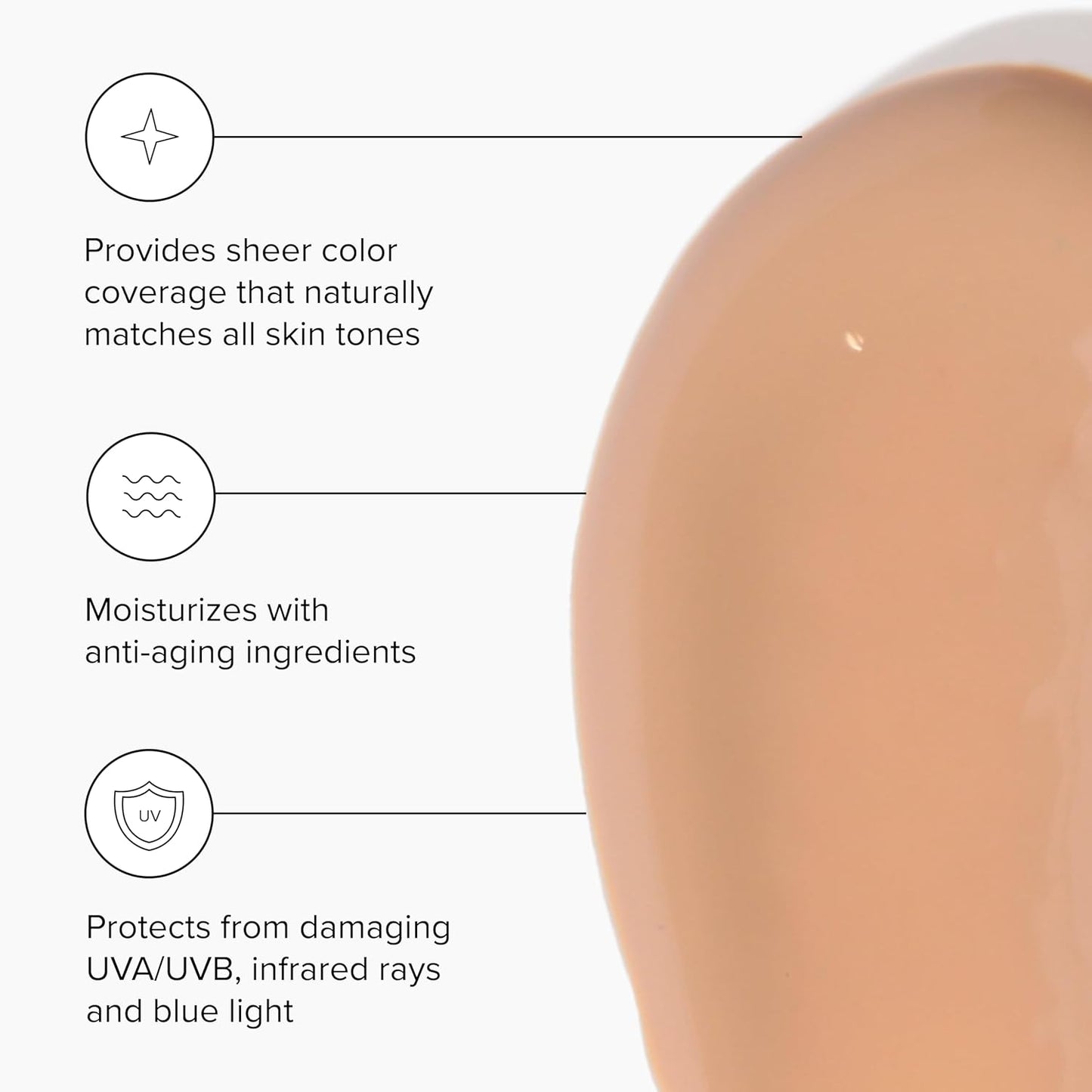DRMTLGY Anti-Aging Tinted Moisturizer SPF 46 – Sheer Face Sunscreen & Lightweight Makeup with Broad  UV Protection – Hydrating Skin Care & Face Moisturizer – 1.7 oz