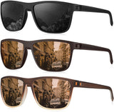 KALIYADI Polarized Sunglasses for Men, Lightweight Sun Glasses with UV Protection for Driving Fishing Golf