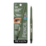 Revlon ColorStay Pencil Waterproof Eyeliner, Smudge-Proof, Eye Makeup with Built-In Sharpener, Stocking Stuffer for Women, 201 Black, 2 pack