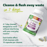 Purely Inspired 7-Day Detox Cleanse - Whole Body Cleanse & Detox Pills for Women & Men, Powered with Senna Leaf, Vitamin C, Cider Vinegar, Digestive Enzymes & Probiotics - 42 Acai Berry Capsules