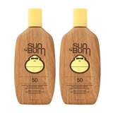 Sun Bum Original SPF 50 Sunscreen Body Lotion - Broad Moisturizing Sunscreen with Vitamin E - Hawaii 104 Act Compliant (Made without Octinoxate & Oxybenzone) - 8 oz