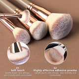 Makeup Brush Set 31 Pcs Make up Tool Gift Set - Premium Synthetic Makeup Brush Kit Foundation Powder Concealers Eye Blush Make Up Brush Kit