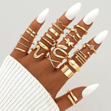 17 MILE 78 Pieces Gold Jewelry Set for Women, 9 Necklace, 24 Bracelet, 22 Earrings, 23 Rings Gold Plated Jewerly set for Women Gift