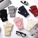 Premillow Winter Gloves for Women, Warm Womens Fingerless Gloves, Thermal Winter Glove Women, Typing Womens Glove Mittens