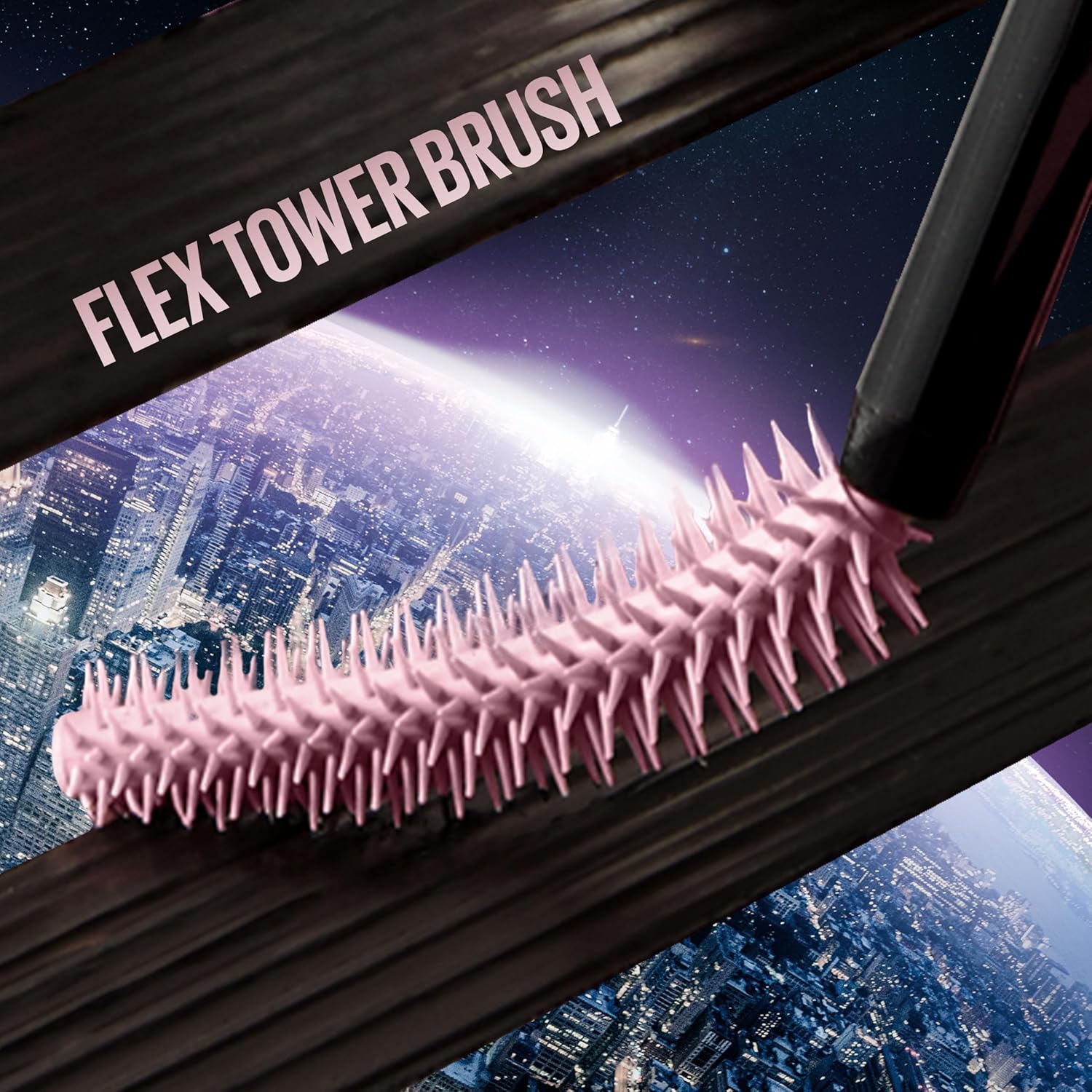 Maybelline Lash Sensational Washable Mascara Makeup, Volumizing, Lengthening, Defining, Curling, Multiplying, Buildable Formula, Blackest Black, 1 Count