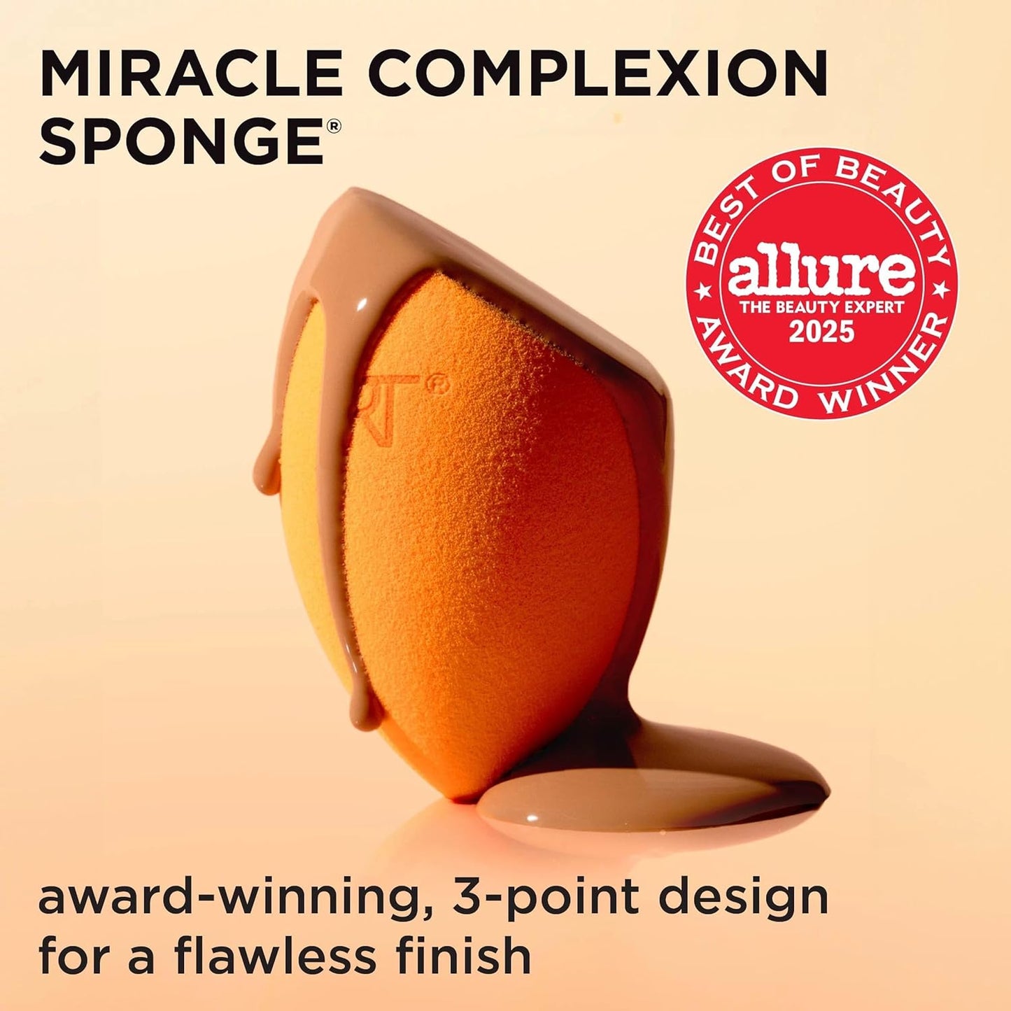 Miracle Complexion Beauty Sponge Makeup Blender, Set of 4