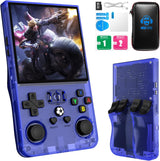 R36MAX Retro Handheld Game Console, 4.0 Inch 720x720 IPS Screen, Built-in 18,000+ Classic Game, Portable Hand Held Open Source Linux System, 4000mAh Battery Retro Gaming Console(Black 64GB)
