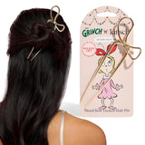 Kitsch French Hair Pins for Women – Elegant & Durable Metal Hair Fork for Updos, Chignon, Bun & Twist Hairstyles, Secure Hold All Day, Comfortable Fit | Ideal Gifts for Women- Gold, 1pc