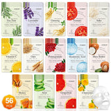14 Pack Sheet Face Masks Skincare, Hydrating Face Masks Suitable for Dry Skin, Bulk Facial Mask Set for Women Skin Care, Face Mask Gifts Set for Face Spa