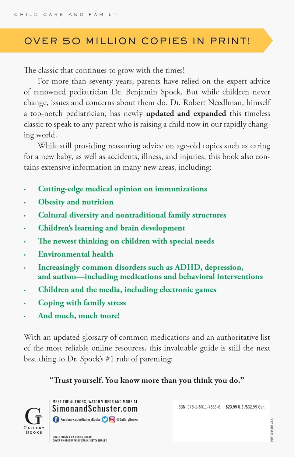 Dr. Spock's Baby and Child Care, 10th edition