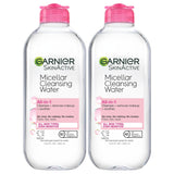 Garnier Micellar Water, Hydrating Facial Cleanser & Makeup Remover, Suitable for Sensitive Skin, Cruelty Free, 13.5 Fl Oz (400mL), 1 Count
