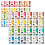 DERMAL 24 Combo Pack Made in Korea Facial Mask – 20+ Years of K-Beauty Experience, Premium Quality Korean Sheet Masks for Daily Skincare Routine