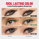 Revlon ColorStay Pencil Waterproof Eyeliner, Smudge-Proof, Eye Makeup with Built-In Sharpener, Stocking Stuffer for Women, 201 Black, 2 pack