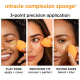 Miracle Complexion Beauty Sponge Makeup Blender, Set of 4