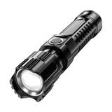 Super Bright Edc Telescopic Zoom Linterna 3 Lighting Modes Lanterns USB Rechargeable LED Torch Light Flashlight