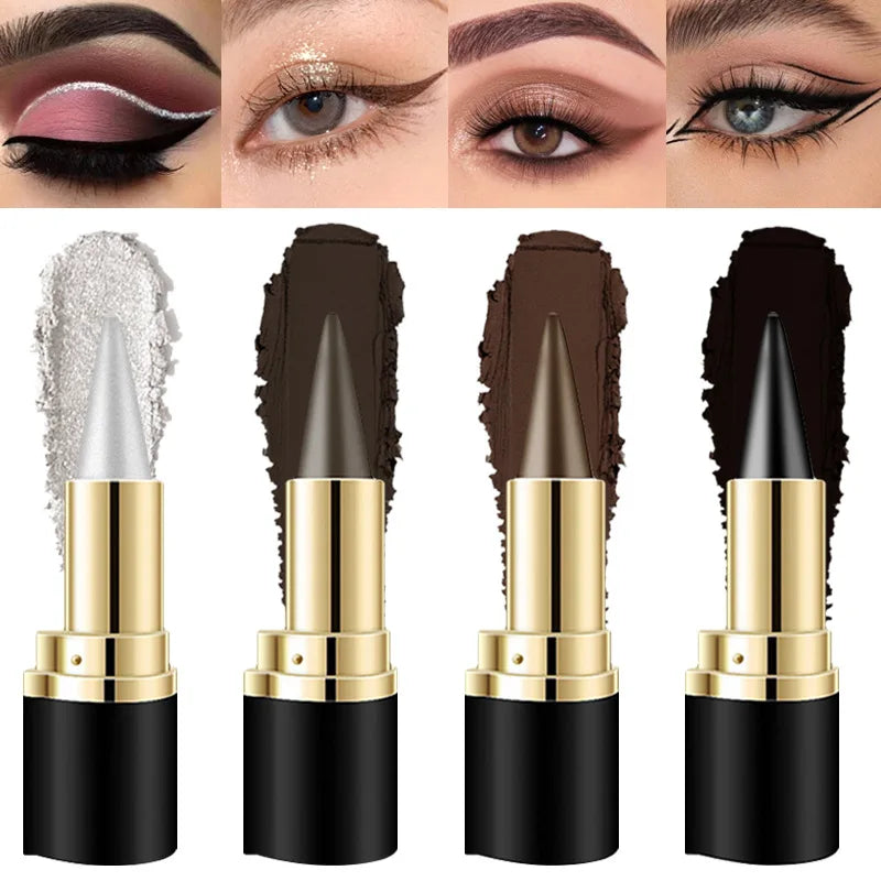 Hot-Selling Eye Liquid Eyeliner Smooth Gel Pen with 4 Long-Lasting Quick-Drying Waterproof Matte Colors for Makeup