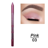 Super Waterproof Eyeliner Pencil 14 Color Long Lasting Magnetic Glitter Liquid Eyeliner Reusable Smooth Eyes Brightener Pencil