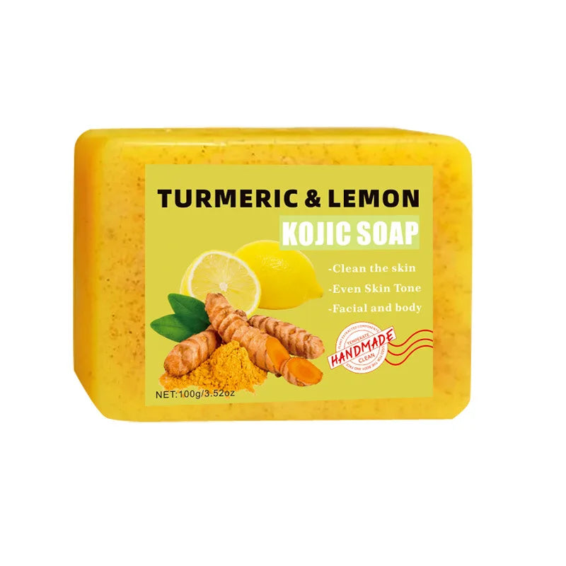 Private Label Handmade Soap Whitening Bath Facial Spa Beauty Lemon Soap