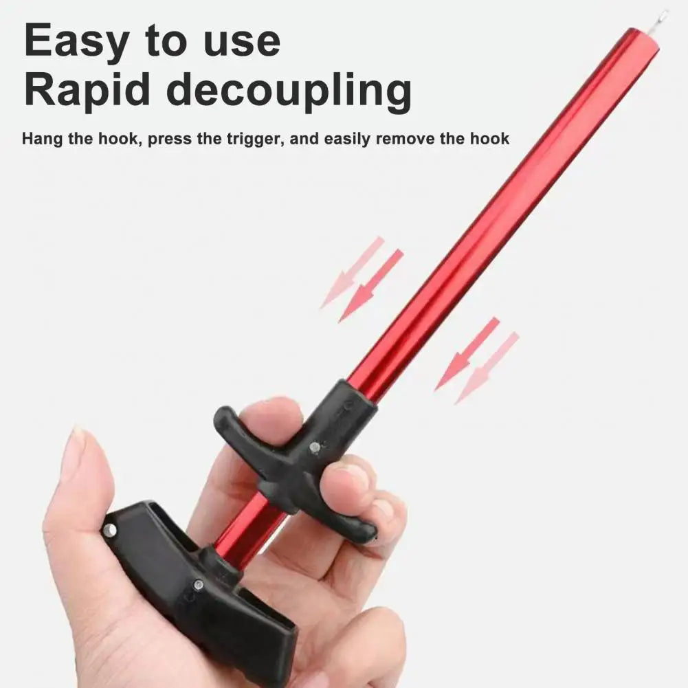 Aluminum Alloy Fish Hook Remover T-shape Handle Fishhook Detacher Extractor Dehooker Separator Disconnect Removal Tools