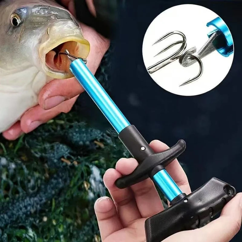 Aluminum Alloy Fish Hook Remover T-shape Handle Fishhook Detacher Extractor Dehooker Separator Disconnect Removal Tools