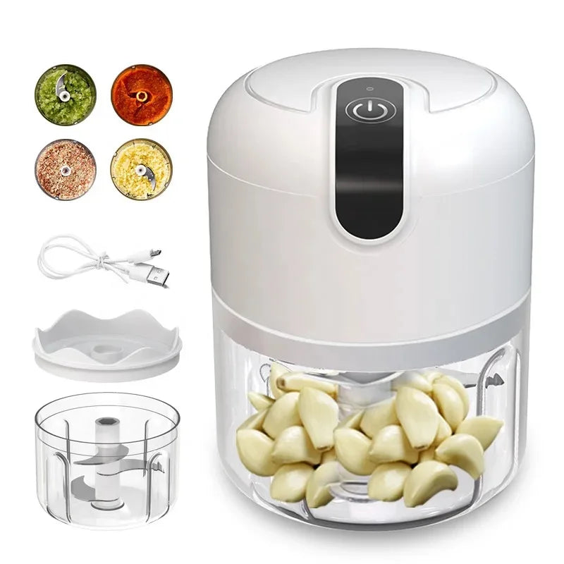 Garlic Manual Mini Garlic Masher Milk Shake Vegetable Meat Cutter Egg Beater Baby Food Garlic Chopper