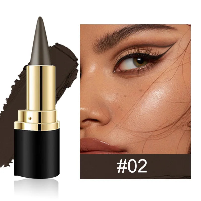Hot-Selling Eye Liquid Eyeliner Smooth Gel Pen with 4 Long-Lasting Quick-Drying Waterproof Matte Colors for Makeup