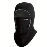 Fleece Balaclava Solid Color Breathable Headgear Hat Winter Windproof Warm Face Mask Motorcycle Balaclava Hat Warm Ski Mask