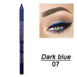 Super Waterproof Eyeliner Pencil 14 Color Long Lasting Magnetic Glitter Liquid Eyeliner Reusable Smooth Eyes Brightener Pencil