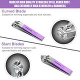 Manicure Kit 16 Pcs Stainless Steel Professional Nail Pedicure Sets Nail Care Tool Grooming Kit With Leather Storage