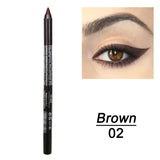 Super Waterproof Eyeliner Pencil 14 Color Long Lasting Magnetic Glitter Liquid Eyeliner Reusable Smooth Eyes Brightener Pencil