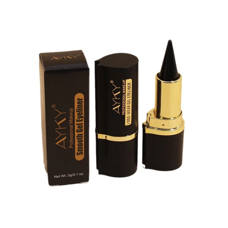 Hot-Selling Eye Liquid Eyeliner Smooth Gel Pen with 4 Long-Lasting Quick-Drying Waterproof Matte Colors for Makeup