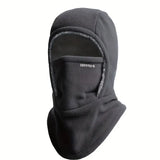 Fleece Balaclava Solid Color Breathable Headgear Hat Winter Windproof Warm Face Mask Motorcycle Balaclava Hat Warm Ski Mask