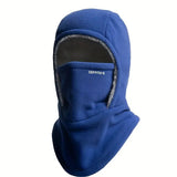 Fleece Balaclava Solid Color Breathable Headgear Hat Winter Windproof Warm Face Mask Motorcycle Balaclava Hat Warm Ski Mask