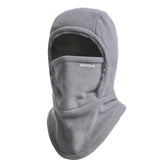Fleece Balaclava Solid Color Breathable Headgear Hat Winter Windproof Warm Face Mask Motorcycle Balaclava Hat Warm Ski Mask